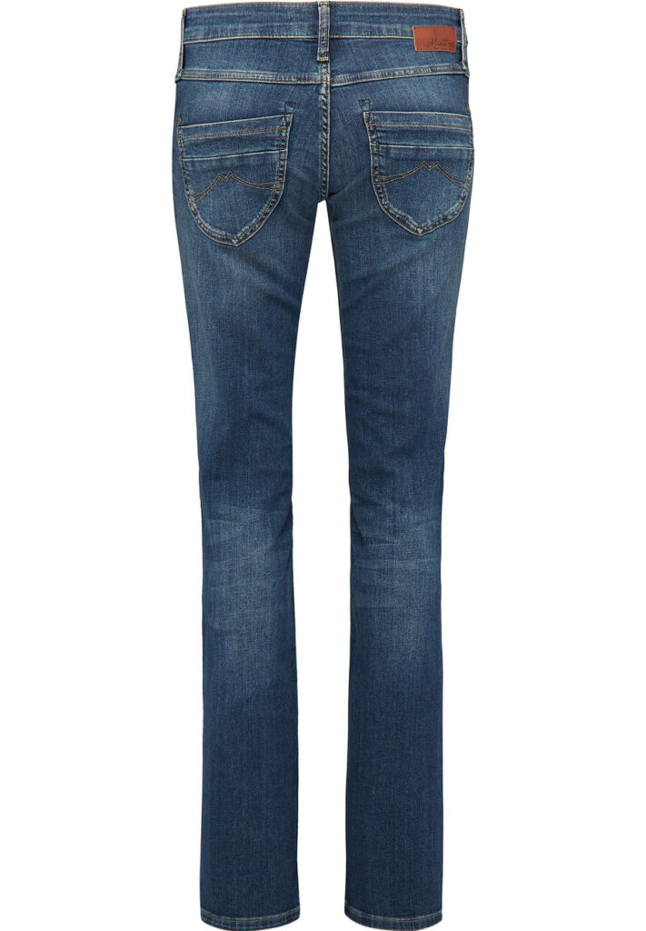 Jean Mustang Sissy 5 Poches Taille Haute Rayé - Taille W27/L32, Neuf Avec étiquettes